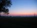 Morgenrot auf dem Weg nach Emleben