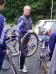 Radpanne bei Lars 'Luftloch' Fuchs.