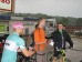 Warten auf den Start.